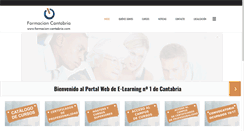 Desktop Screenshot of formacion-cantabria.com