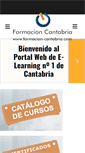 Mobile Screenshot of formacion-cantabria.com